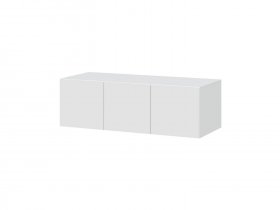 Антресоль 1200 ШК-5 (белый текстурный) в Тогучине - toguchin.mebel-nsk.ru | фото