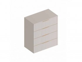 Комод с 4 ящ. «Тефия» (тефия/софт сантьяго) в Тогучине - toguchin.mebel-nsk.ru | фото
