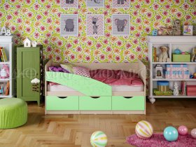 Кровать детская Бабочки 1,8 м в Тогучине - toguchin.mebel-nsk.ru | фото