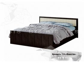 Кровать двуспальная 1,4м LIGHT Фиеста (BTS) в Тогучине - toguchin.mebel-nsk.ru | фото