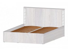 Кровать двуспальная с подъем. мех. 1,4 м Ривьера в Тогучине - toguchin.mebel-nsk.ru | фото