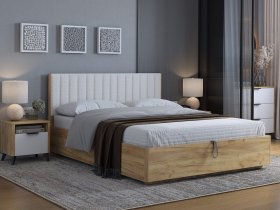 Кровать двуспальная 1,6м Юлия в Тогучине - toguchin.mebel-nsk.ru | фото