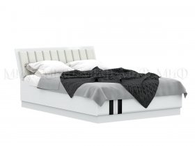 Кровать двуспальная с подъем.мех. 1,6м Магнолия в Тогучине - toguchin.mebel-nsk.ru | фото