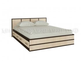 Кровать двуспальная Сакура 1,4 м в Тогучине - toguchin.mebel-nsk.ru | фото