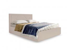 Кровать мягкая 1,6 Сиеста стандарт, вар.2 в Тогучине - toguchin.mebel-nsk.ru | фото