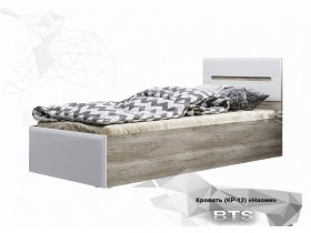 Кровать односпальная Наоми КР-12 в Тогучине - toguchin.mebel-nsk.ru | фото