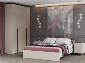 Модульная спальня Айри (кашемир) в Тогучине - toguchin.mebel-nsk.ru | фото