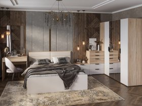 Модульная спальня Норд в Тогучине - toguchin.mebel-nsk.ru | фото
