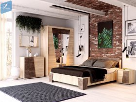 Модульная спальня Санремо в Тогучине - toguchin.mebel-nsk.ru | фото
