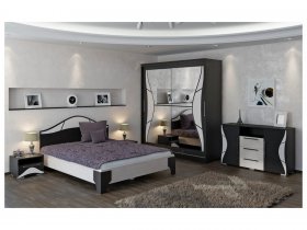 Модульная спальня Верона (Линаура) в Тогучине - toguchin.mebel-nsk.ru | фото