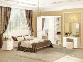 Модульная спальня Версаль (Витра) в Тогучине - toguchin.mebel-nsk.ru | фото