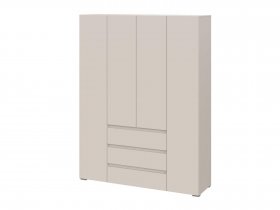 Шкаф четырехстворчатый с ящиками Люмо ШК-05 в Тогучине - toguchin.mebel-nsk.ru | фото