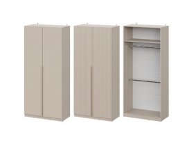Шкаф ШК-100 Эккервуд (меланж) в Тогучине - toguchin.mebel-nsk.ru | фото