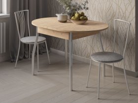 Стол обеденный Орфей-5 Ст030.3 (дуб крафт золотой) в Тогучине - toguchin.mebel-nsk.ru | фото