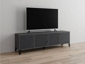 Тумба под ТВ Парус-10 (графит/гранит лофт) в Тогучине - toguchin.mebel-nsk.ru | фото