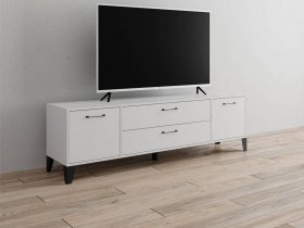 Тумба под ТВ Парус-13 (белый) в Тогучине - toguchin.mebel-nsk.ru | фото